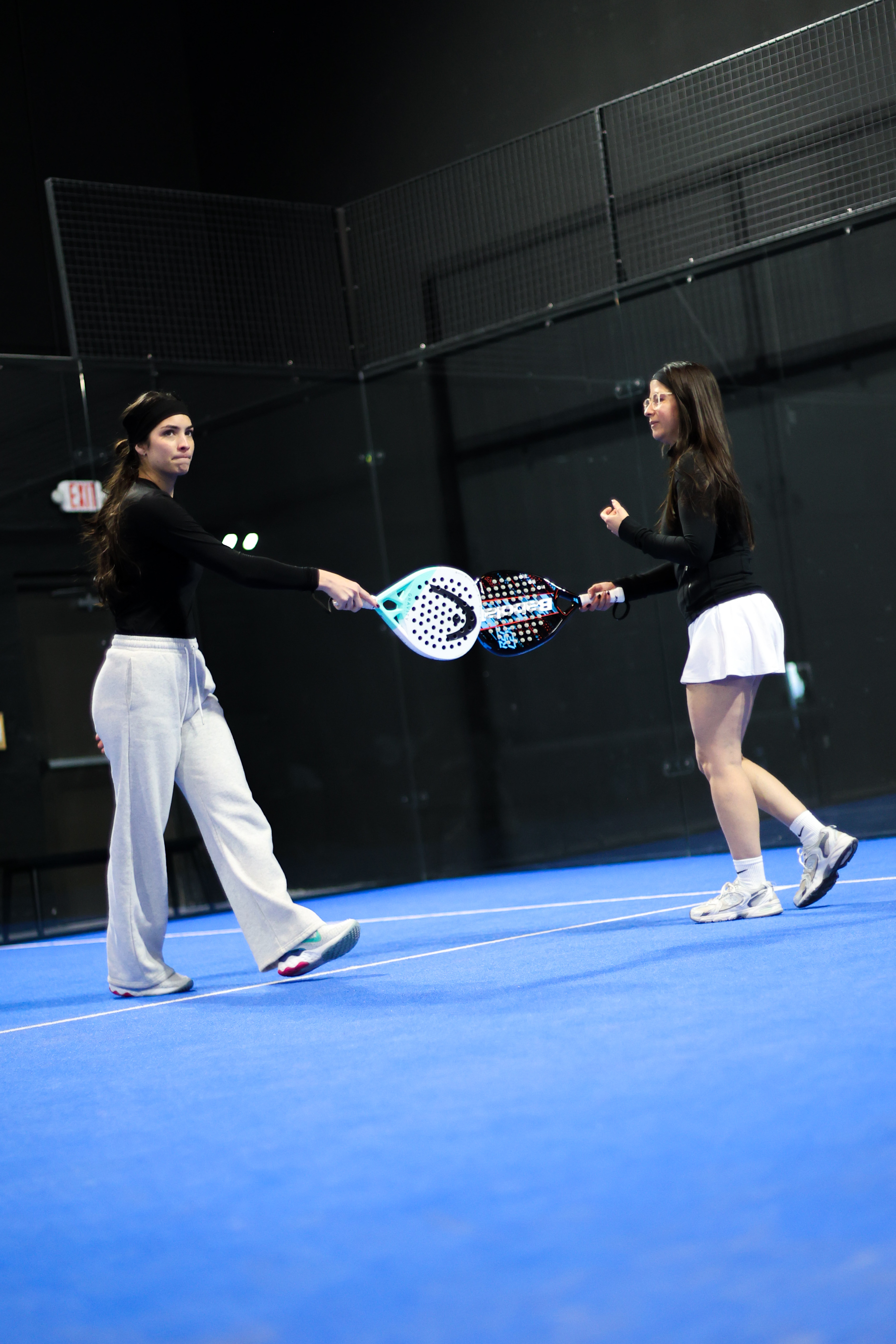 Women playing padel at SLC Padel Club
